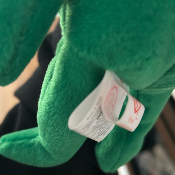 Rare. Ty Erin Beanie Baby with tag errors and stamped tush tag! - Picture 4 of 4